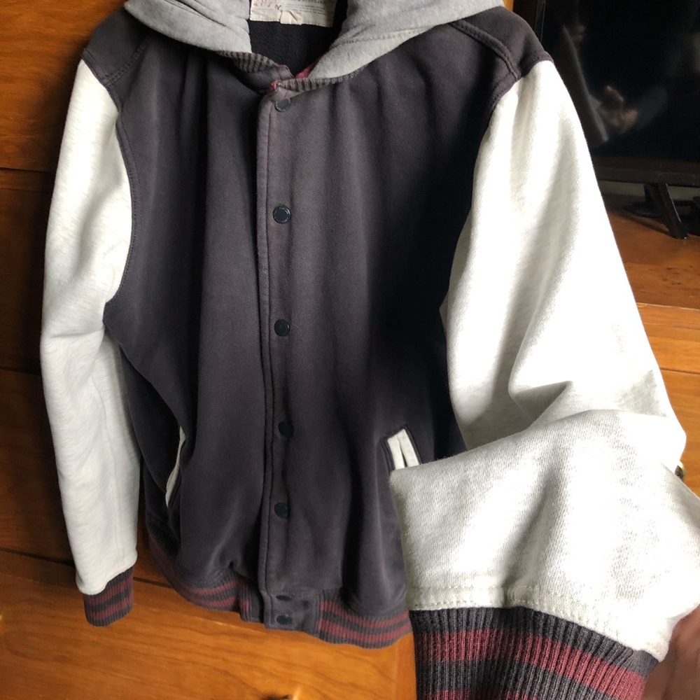 American Eagle Button Up Sweatshirt - image 1